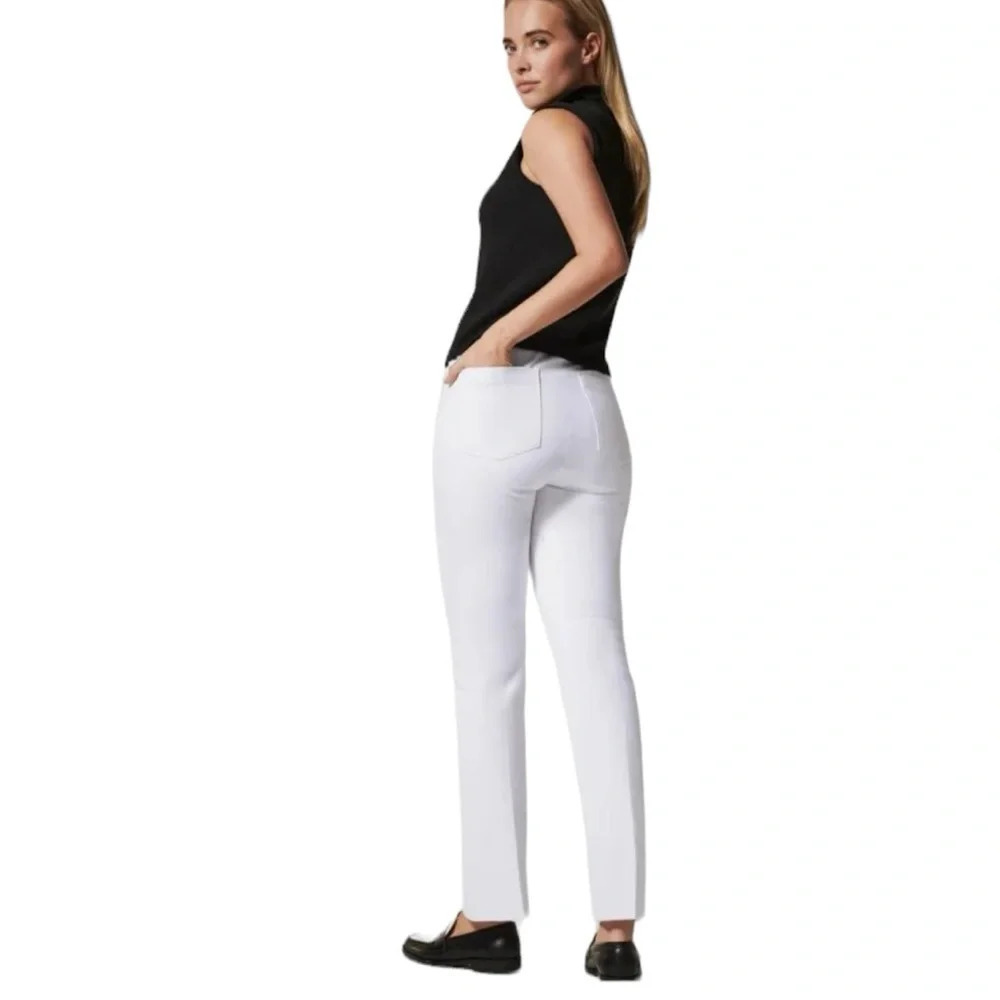 Spanx On-the-Go Kick Flare Pant Ultimate Opacity Silver Lining Technolog XL Tall - Picture 5 of 15